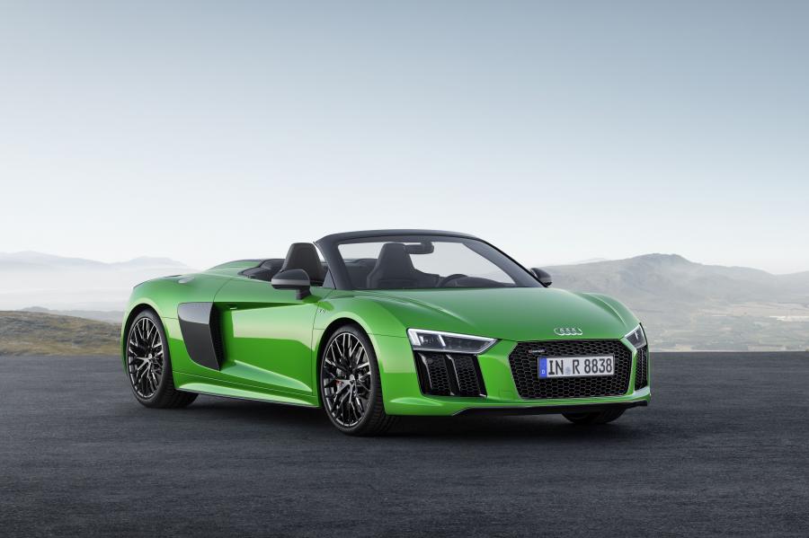  Audi R8 Spyder V10 Plus 2017 года  (WW) (фото 1 из 10)